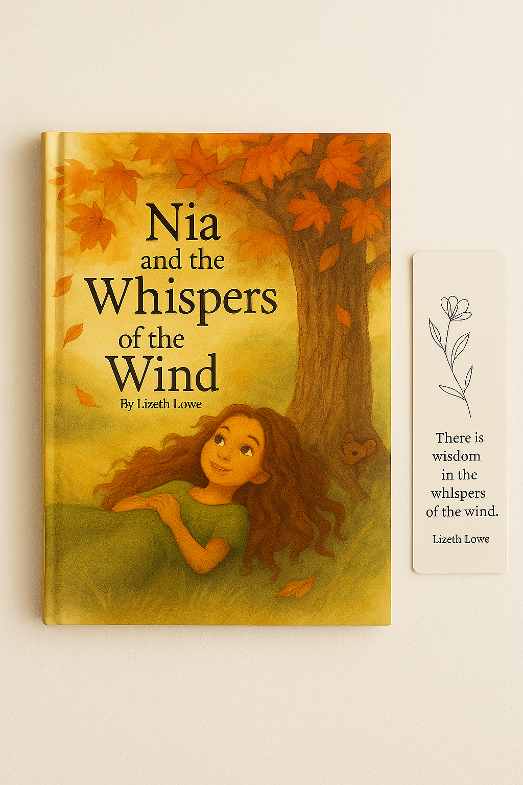 “Nia and the Whispers of the Wind” Book + Custom Bookmark Bundle